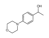 1-[4-(morpholin-4-yl)phenyl]ethanol Structure