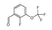 2-fluoro-3-(trifluoromethoxy)benzaldehyde structure