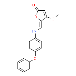 4-METHOXY-5-[(4-PHENOXYANILINO)METHYLENE]-2(5H)-FURANONE picture