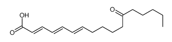 12-oxoheptadeca-2,4,6-trienoic acid Structure