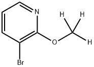 3-Bromo-2-(methoxy-d3)-pyridine结构式