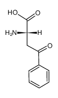 (S)-2-AMINO-4-OXO-4-PHENYLBUTANOIC ACID结构式