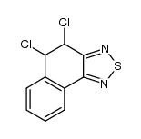 4,5-Dichloro-4,5-dihydronaphtho[1,2-c][1,2,5]thiadiazole结构式
