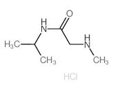 N-Isopropyl-2-(methylamino)acetamide hydrochloride Structure