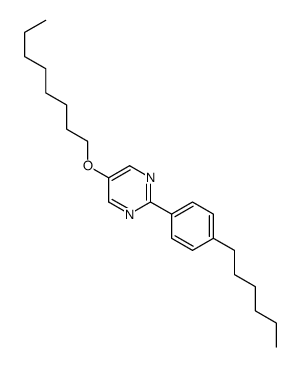 2-(4-Hexylphenyl)-5-(octyloxy)-pyrimidine structure