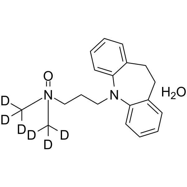 Imipramine N-Oxide-d6 monohydrate Structure