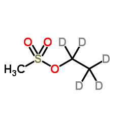 Ethyl methanesulfonate-d5结构式