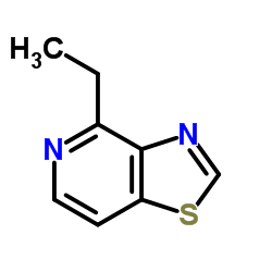 4-Ethyl[1,3]thiazolo[4,5-c]pyridine结构式