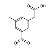 2-(3-methyl-5-nitrophenyl)acetic acid结构式