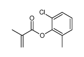 (2-chloro-6-methylphenyl) 2-methylprop-2-enoate Structure