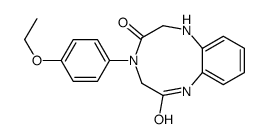 4-(4-ethoxyphenyl)-1,2,5,7-tetrahydro-1,4,7-benzotriazonine-3,6-dione结构式