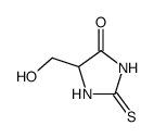 4-Imidazolidinone, 5-(hydroxymethyl)-2-thioxo- (9CI) structure