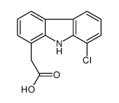 2-(8-chloro-9H-carbazol-1-yl)acetic acid Structure