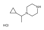 1-(1-cyclopropylethyl)piperazine hydrochloride picture