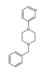 1-benzyl-4-(3'-pyridinyl)piperazine Structure