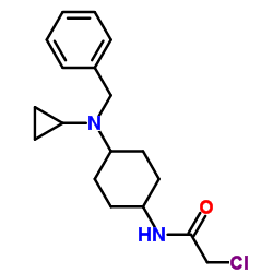 N-{4-[Benzyl(cyclopropyl)amino]cyclohexyl}-2-chloroacetamide Structure