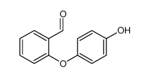 2-(4-hydroxyphenoxy)benzaldehyde Structure