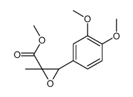 methyl 3-(3,4-dimethoxyphenyl)-2-methyloxirane-2-carboxylate Structure