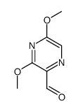 3,5-dimethoxypyrazine-2-carbaldehyde结构式