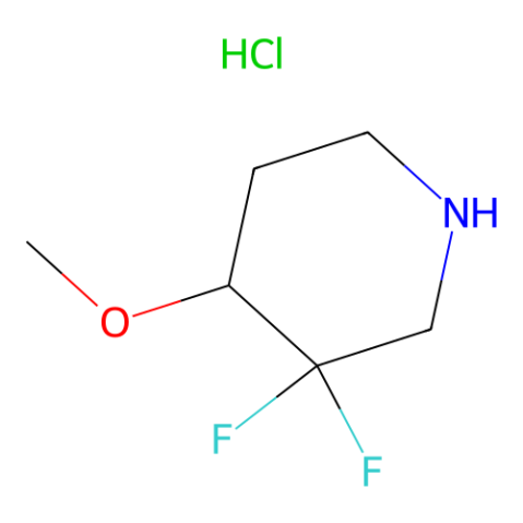 3,3-difluoro-4-methoxypiperidine hydrochloride picture