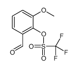 (2-formyl-6-methoxyphenyl) trifluoromethanesulfonate Structure
