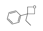 3-ethyl-3-phenyloxetane结构式