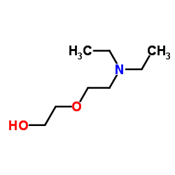2-(a-diethylaminoethoxy)ethanol structure