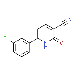 6-(3-chlorophenyl)-2-oxo-1,2-dihydropyridine-3-carbonitrile picture