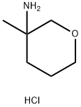 3-Methyl-tetrahydro-pyran-3-ylamine hydrochloride Structure