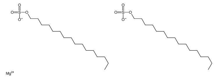 magnesium,hexadecyl sulfate结构式