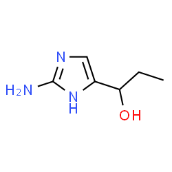 1H-Imidazole-4-methanol,2-amino--alpha--ethyl-(9CI) structure