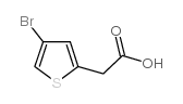 4-Bromothiophene-2-acetic acid structure
