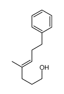4-methyl-7-phenylhept-4-en-1-ol Structure