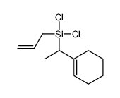 ALLYL[(2-CYCLOHEXENYL-2-ETHYL)]-DICHLOROSILANE结构式