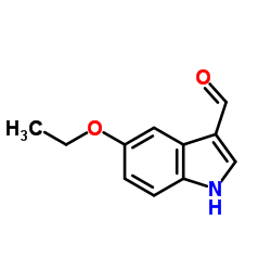 5-Ethoxyindole-3-carboxaldehyde structure