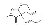 triethyl 1-methylbut-3-ene-1,1,3-tricarboxylate结构式