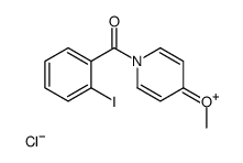 (2-iodophenyl)-(4-methoxypyridin-1-ium-1-yl)methanone,chloride结构式