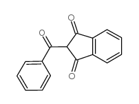 1H-Indene-1,3(2H)-dione, 2-benzoyl- structure
