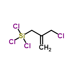 Trichloro[2-(chloromethyl)-2-propen-1-yl]silane Structure