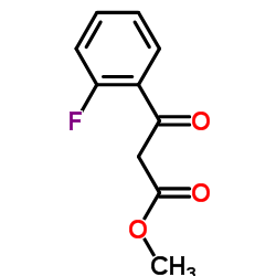 Methyl 3-(2-fluorophenyl)-3-oxopropanoate Structure