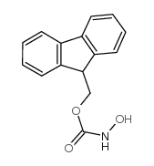 9-Fluorenylmethyl N-Hydroxycarbamate Structure
