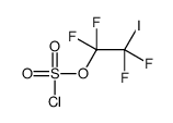 1-chlorosulfonyloxy-1,1,2,2-tetrafluoro-2-iodoethane结构式