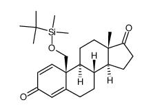 19-tert-butyldimethylsilyloxy-androsta-1,4-diene-3,17-dione Structure