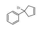 (1-BROMOCYCLOPENT-3-EN-1-YL)BENZENE structure