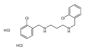 N,N'-bis[(2-chlorophenyl)methyl]propane-1,3-diamine,dihydrochloride Structure