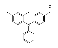 4-(N-(2,4,6-trimethylphenyl)anilino)benzaldehyde结构式