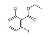 ethyl 2-chloro-4-iodopyridine-3-carboxylate结构式