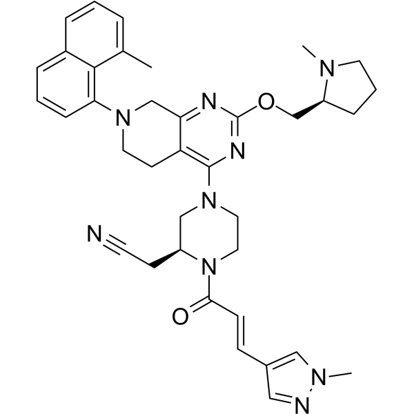 KRAS G12C inhibitor 39结构式