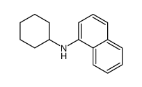 N-cyclohexylnaphthalen-2-amine Structure