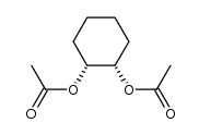 (1R*,2S*)-1,2-cyclohexanediol diacetate Structure
